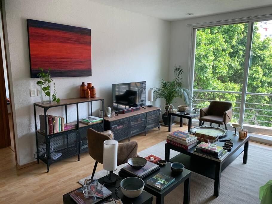 Excelente Departamento En La Condesa Apartment เม็กซิโกซิตี้ ภายนอก รูปภาพ